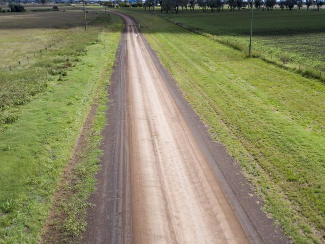 Toowoomba Regional Council has identified the gravel section of the Wyreema Athol Road at Wyreema and Athol as a high priority road to be sealed, Sunday, April 18, 2021. Picture: Kevin Farmer