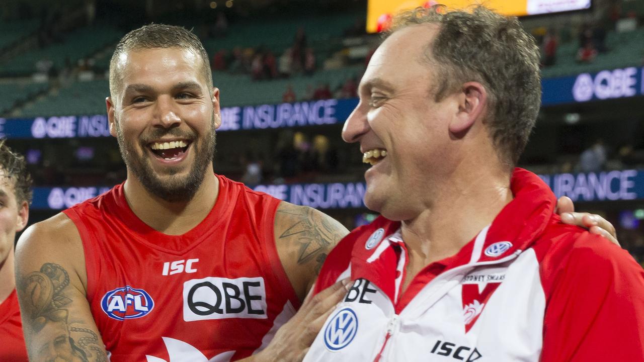 North Melbourne is reportedly very keen on John Longmire becoming its next senior coach. (AAP Image/Craig Golding)