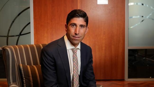 Acting IOOF CEO Renato Mota. Picture: Stuart McEvoy