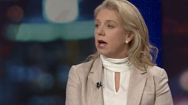 Senator McKenzie has defended the opposition’s questioning of Katy Gallagher. Photo: ABC