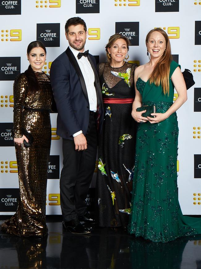 Claudia Karvan at the 2017 Channel Nine Logies Coffee Club after party. Picture: Channel Nine