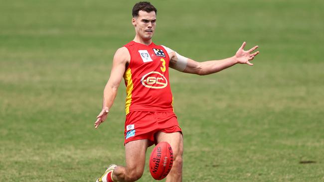 Jack Bowes of the Gold Coast Suns has been signed by the 2022 premiers, the Geelong Cats as the number seven draft pick. Photo by Chris Hyde/AFL Photos/via Getty Images)