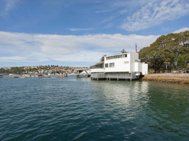 Existing view of the Catalina restaurant.