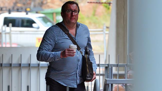 Disgraced former NSW police minister Matt Brownpleaded guilty to drug charges. Picture: Zak Simmonds