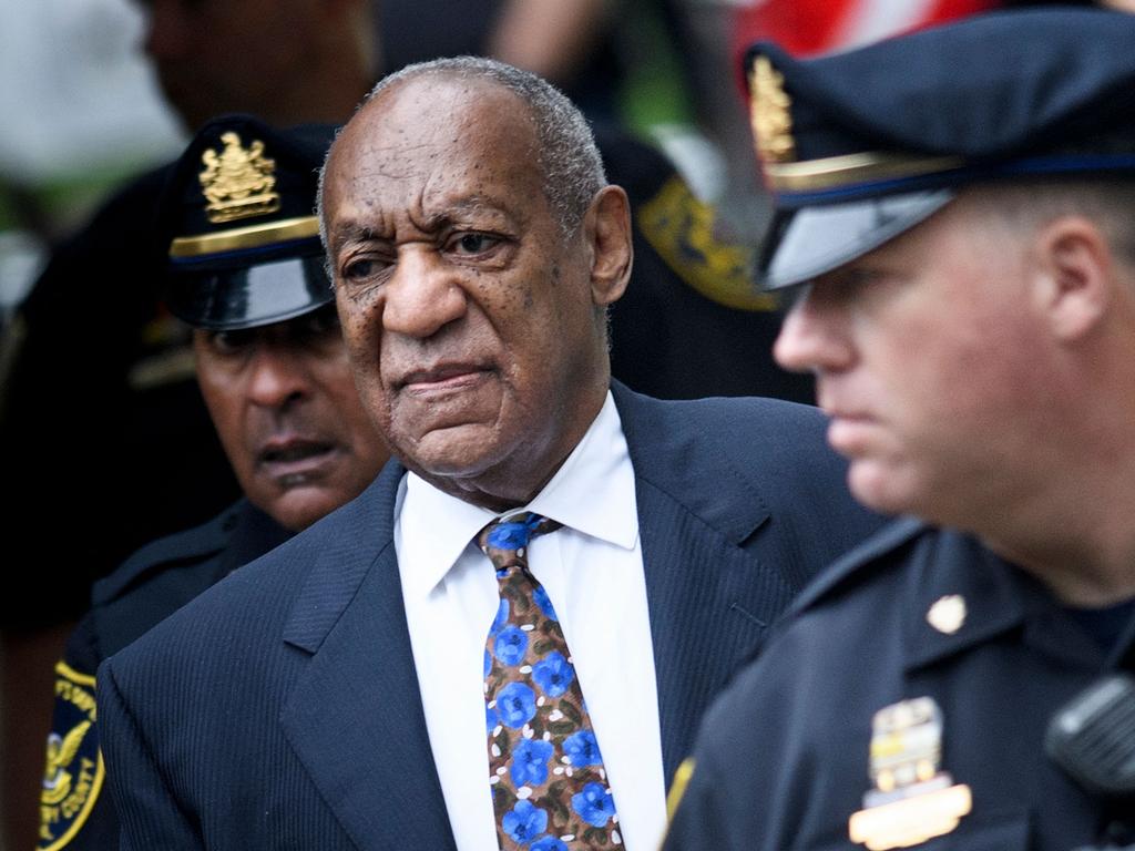 US actor Bill Cosby arrives at court in Norristown, Pennsylvania in 2018.