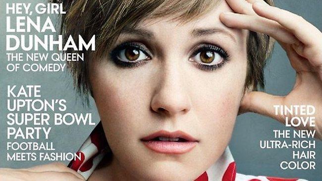 In Fashion...'Girls' creator and star Lena Dunham has landed her first <em>Vogue</em> cover. Picture: Supplied