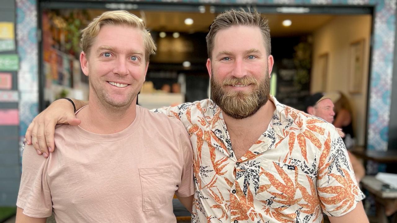 Sunshine Coast businessman and brothers, Shane Hepburn, left, and Matt Hepburn, right. Picture: Supplied.