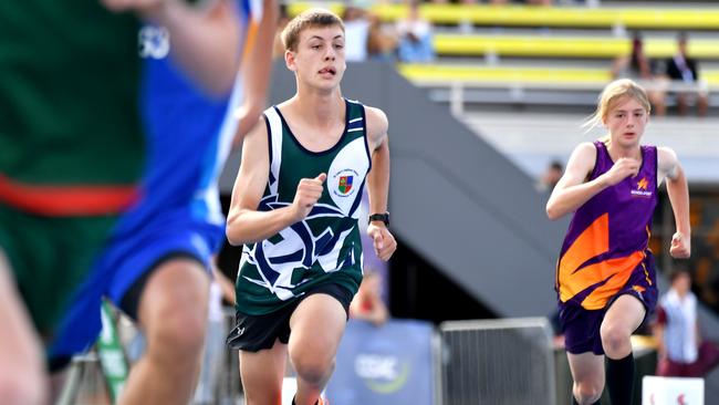 The Queensland All Schools track and field championships at QSAC. Saturday November 2, 2024. Picture, John Gass