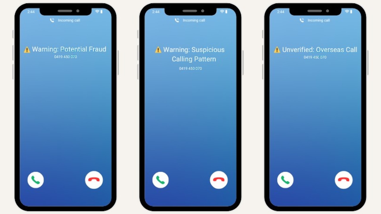 Telstra has released their new Telstra Scam Protect to help customers verify suspicious calls. Picture: supplied.