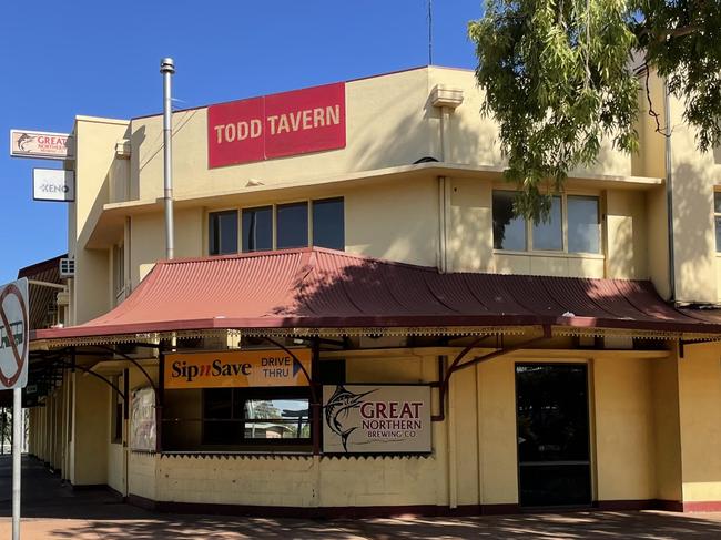 The Todd Tavern is one of the oldest pubs in Alice Springs. Picture: Lee Robinson.