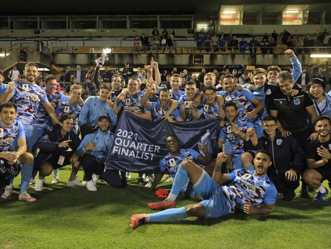 APIA Leichhardt is among the clubs looking to join the A-League’s second division. Picture: Jenny Evans/Getty Images