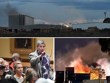 Footscray fire latest pictures from Herald Sun.