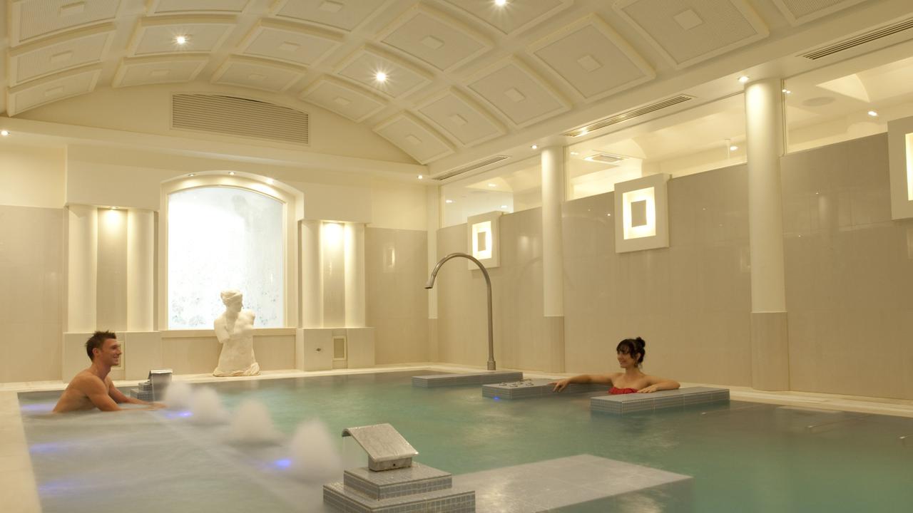 Noosa Springs Golf Resort and Spa's hydromassage pool.