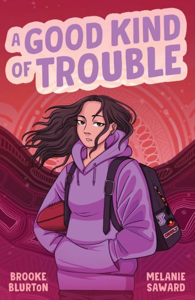 ‘It’s important to see other people’s experiences’ ... Brooke Blurton's new novel aimed at younger readers.