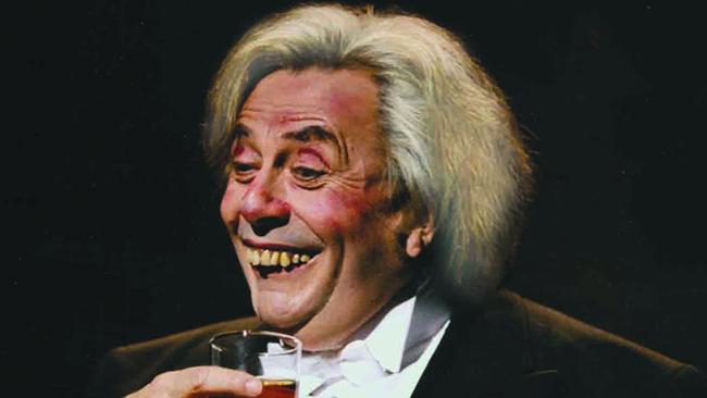 Barry Humphries as Sir Les Patterson, who turned ‘unkempt’ into an art form.