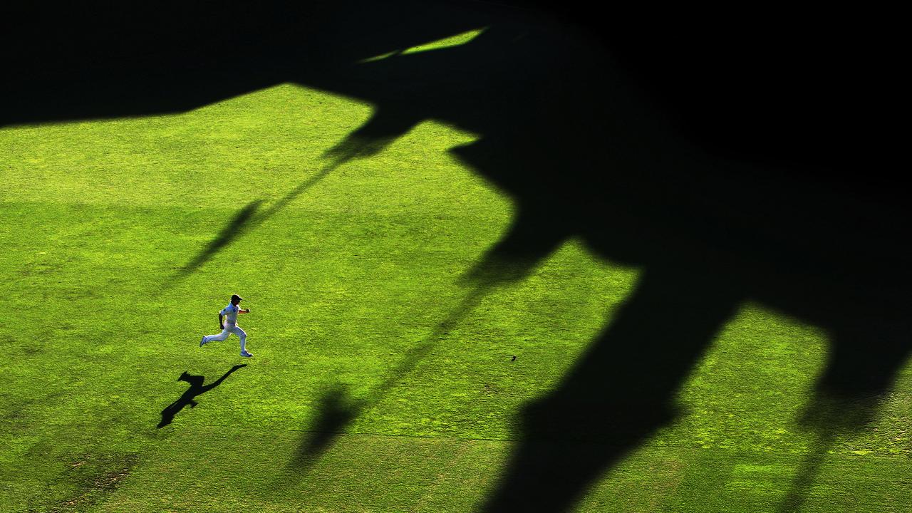 This I was just looking for something different very late one day in the Shield Final at the SCG between NSW and Victoria taken from the roof of the old Noble Stand. Picture: Phil Hillyard