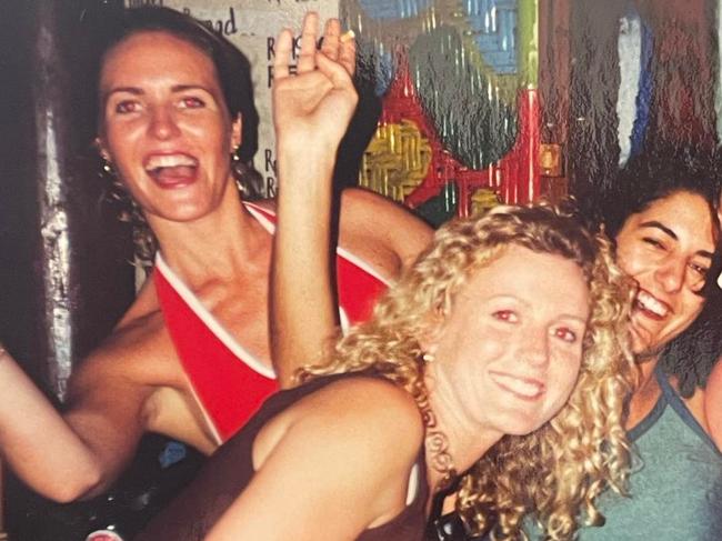 In Sari nightclub, Lisa Sandher, Penny Morse and Francoise Dahan danced. Picture: Supplied