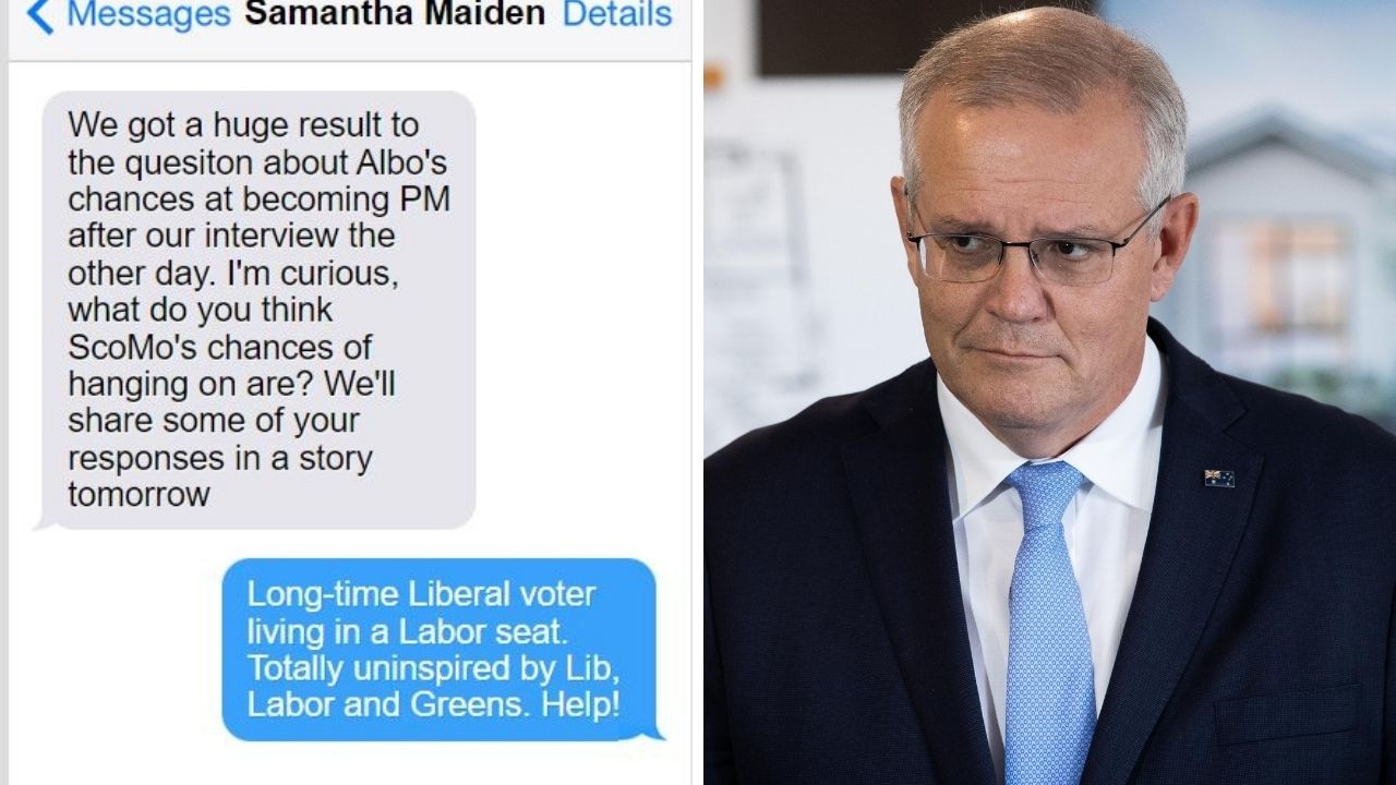 Subscribers have texted in their opinions on ScoMo's chance of hanging on.