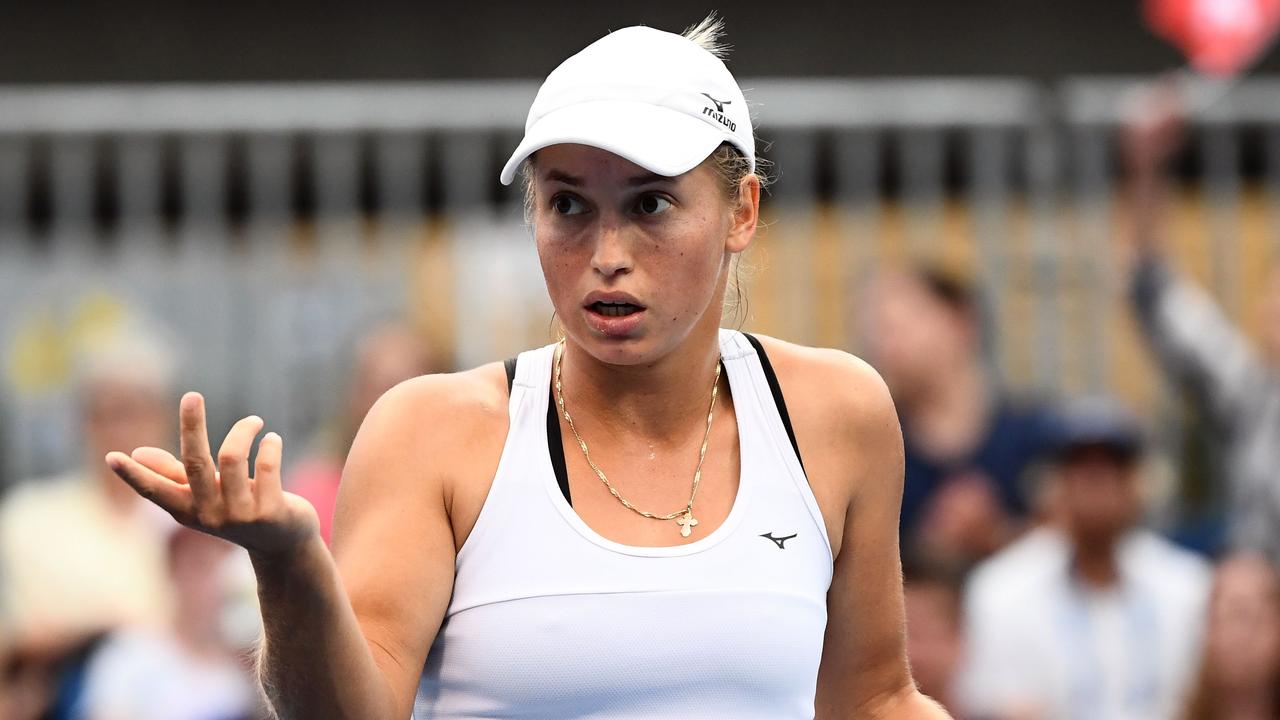 Australian Open 2019 Yulia Putintseva At The Centre Of Another