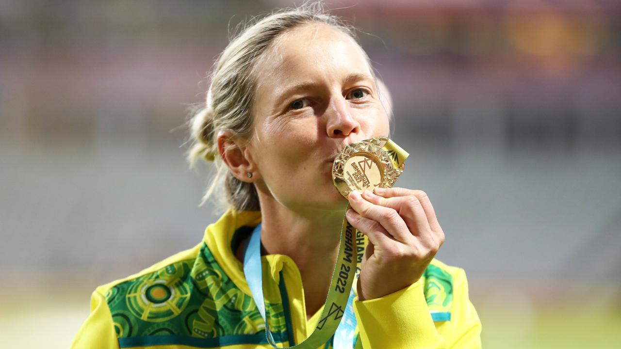 Lanning also won Commonwealth Games gold at the Birmingham Games in 2022, where Australia won the women’s T20 tournament. Picture: Ryan Pierse / Getty Images