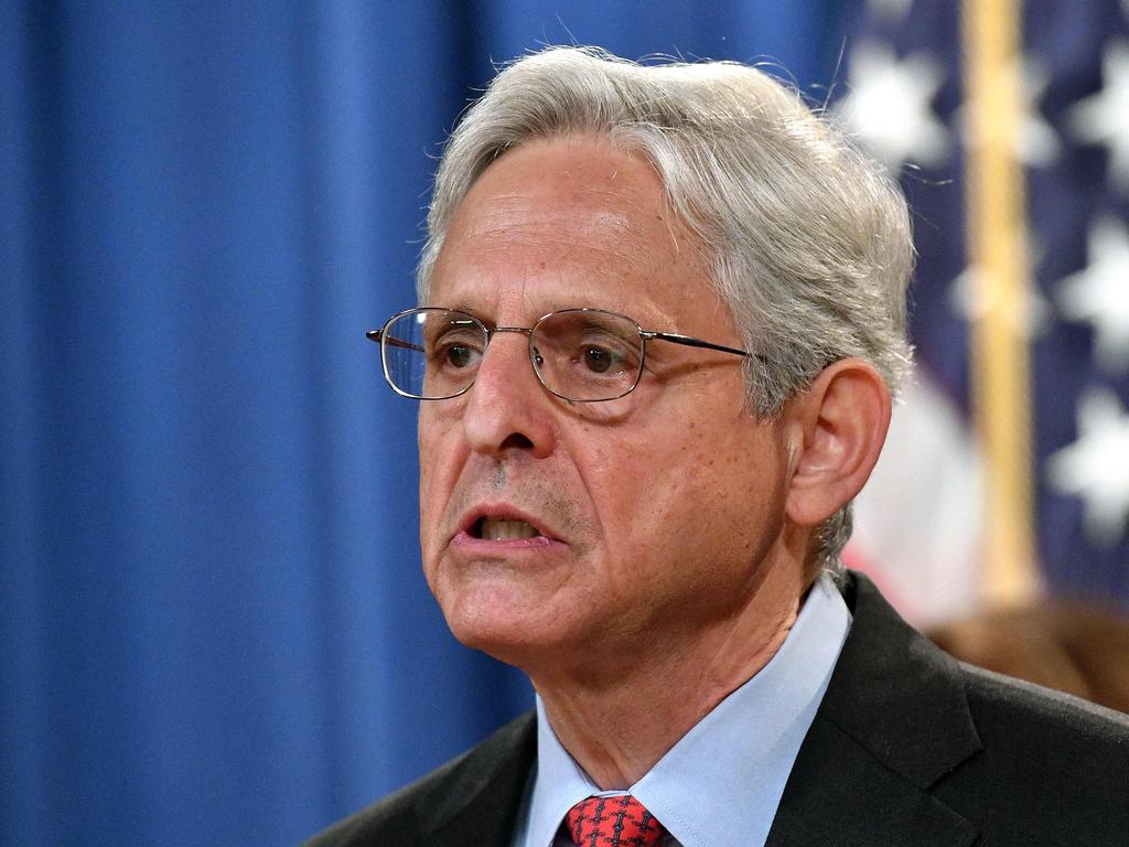 US Attorney General Merrick Garland. Picture: Mandel Ngan/AFP