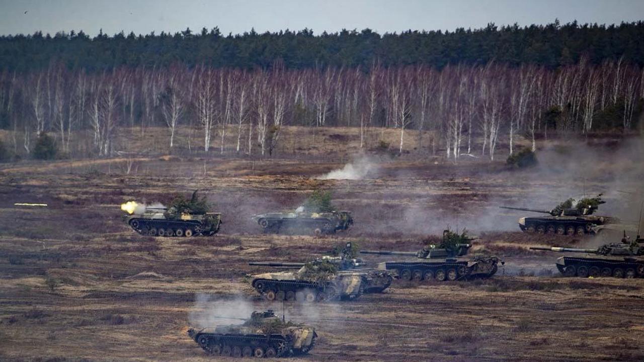 Russian firepower far outstrips Ukraine’s. Picture: Russian Defence Ministry/AFP