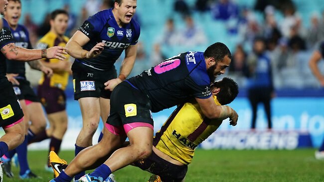 Ben Barba leads Bulldogs to victory over Brisbane Broncos | Herald Sun