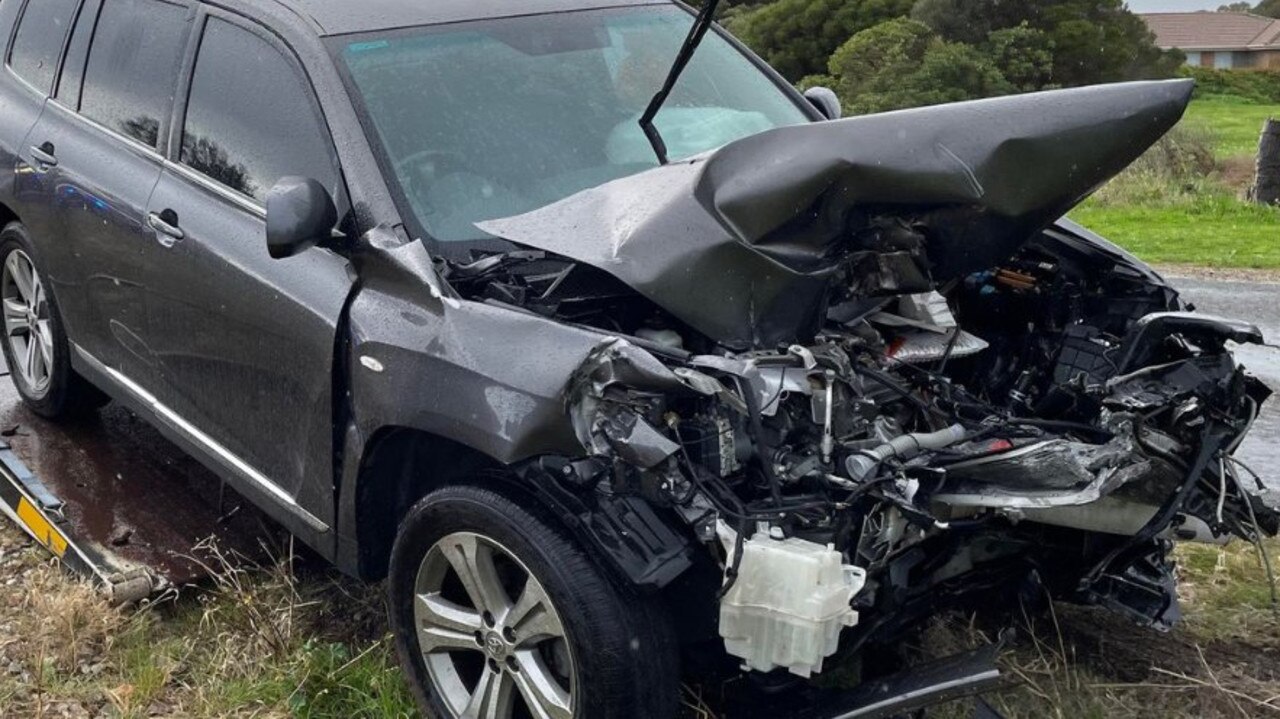 Car Collides With Cockle Train At Port Elliot. 