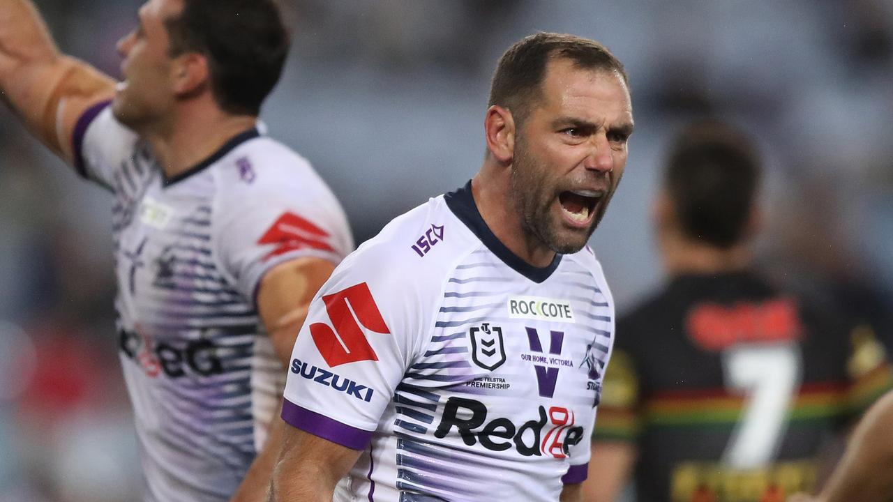 Cameron Smith has slammed Wayne Bennett. Picture: Brett Costello