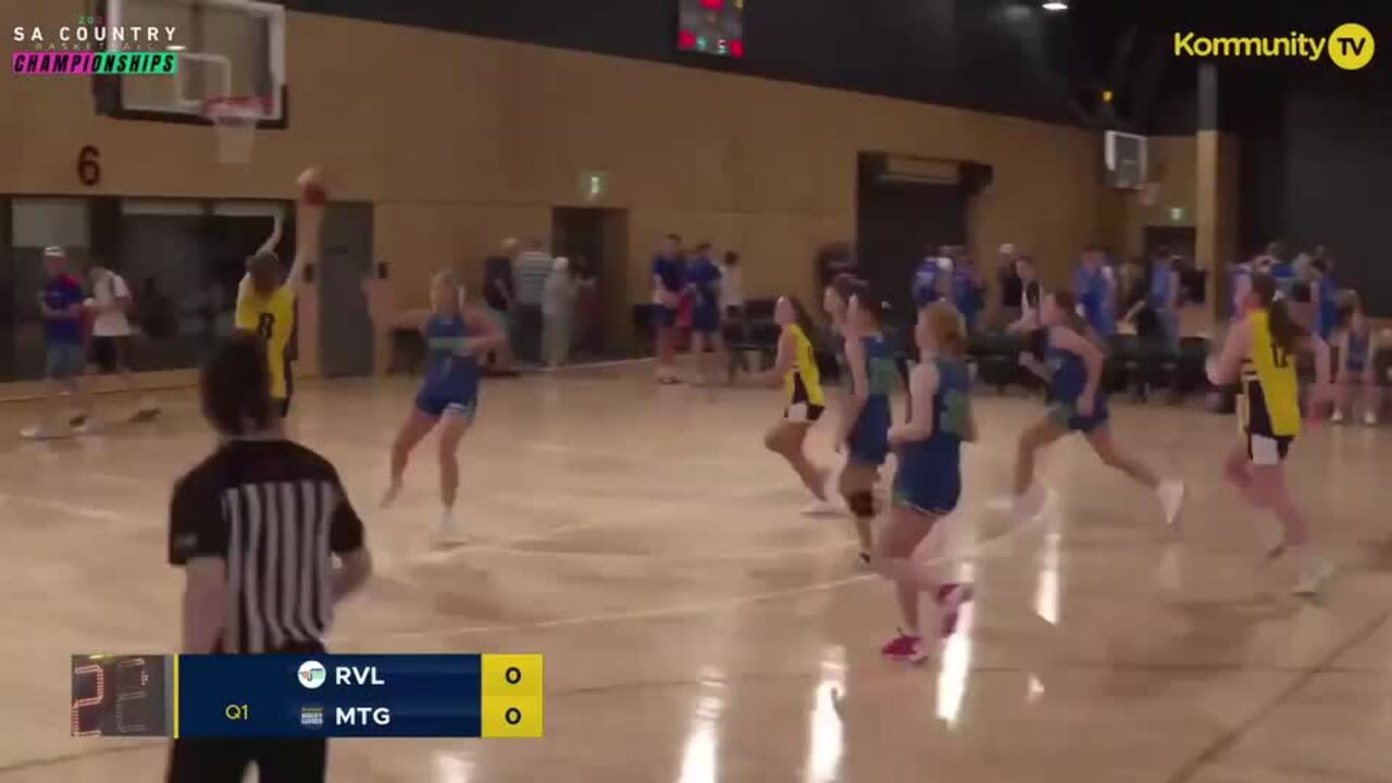 Replay: Riverland v MT Gambier (U18 Girls Div 1 QF) - SA Junior Country Basketball    Championships Day 2