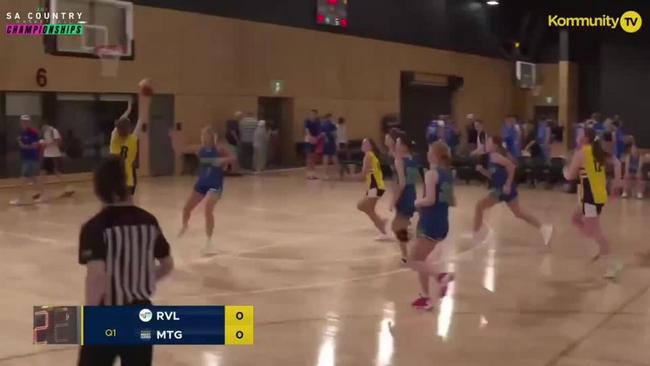 Replay: Riverland v MT Gambier (U18 Girls Div 1 QF) - SA Junior Country Basketball Championships Day 2