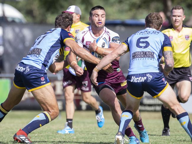 Coster in action for the Bears in March. Picture: AAP Image/Renae Droop