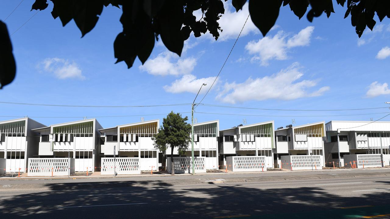 A social housing complex on Ross River Road in Townsville. Picture: Shae Beplate.
