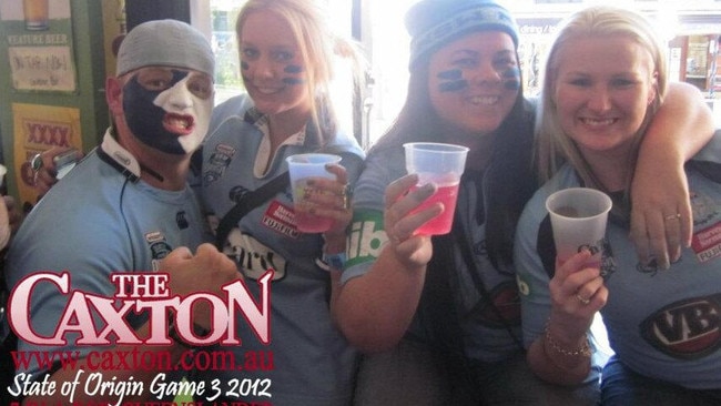 Cheers, colours, and chaos — it’s all in a Caxton Hotel State of Origin flashback photo gallery (2010–present).