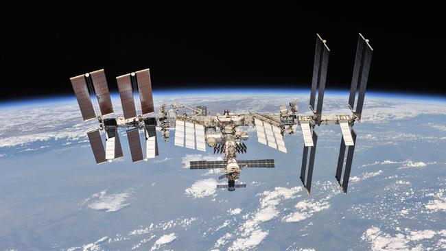 The International Space Station. Picture: NASA/AFP