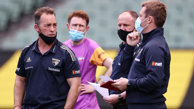 Hawthorn’s succession plan didn’t go to plan. Picture: Michael Klein