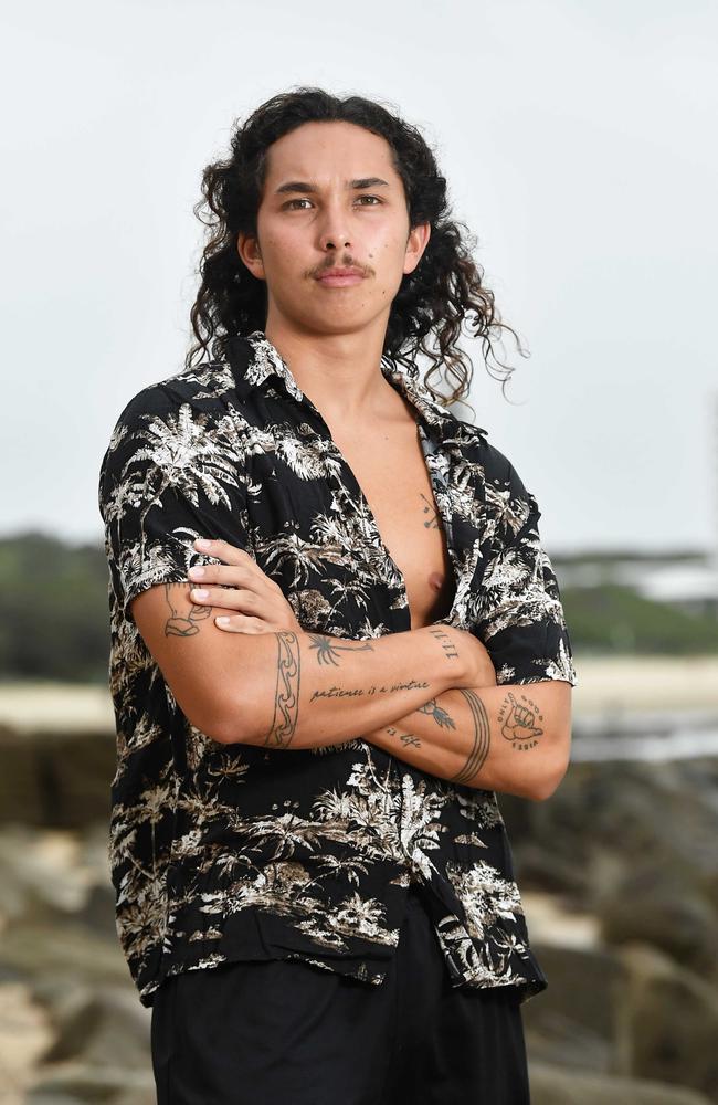 Australian Idol contestant from the Sunshine Coast, Tyler Hammill. Picture: Patrick Woods.