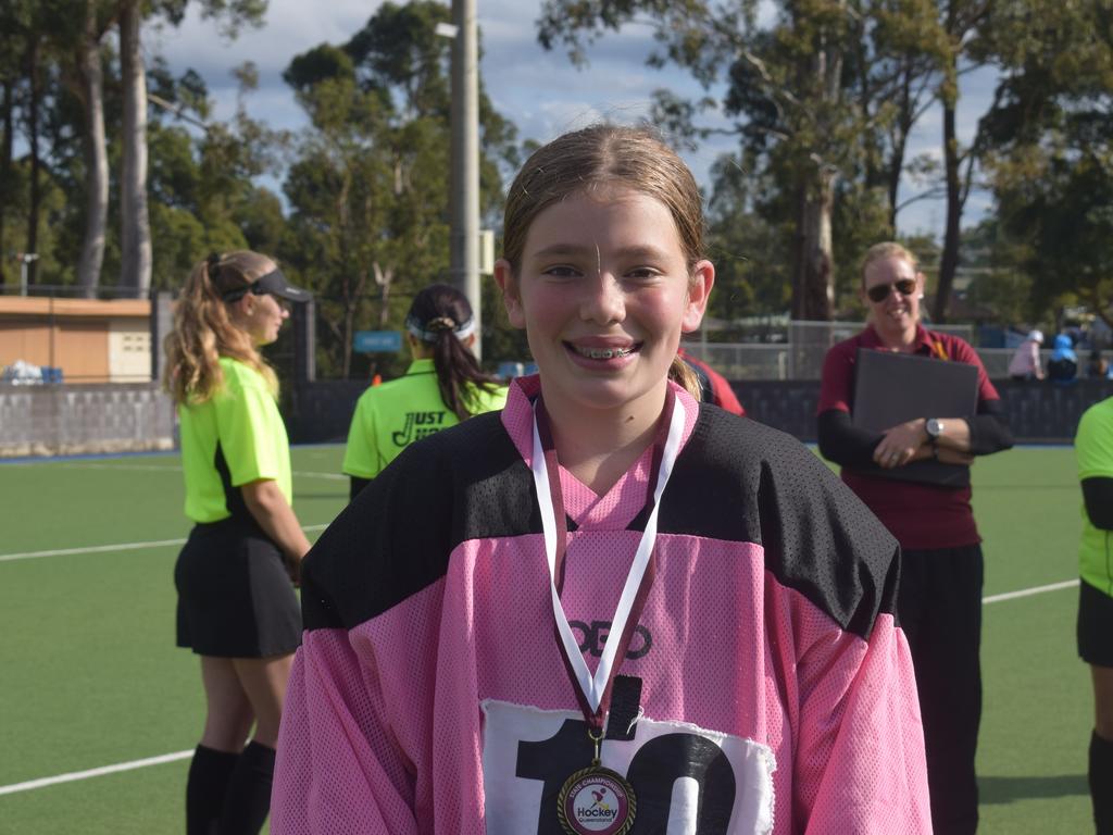 Samantha Dyson is one of the most exciting prospects to coming through the hockey ranks in Brisbane. Pictures: Josh Preston