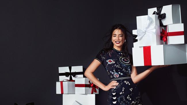 Jessica Gomes is looking forward to spending Christmas at home in Perth - and with new boyfriend Xavier Samuel. Picture: Steven Chee