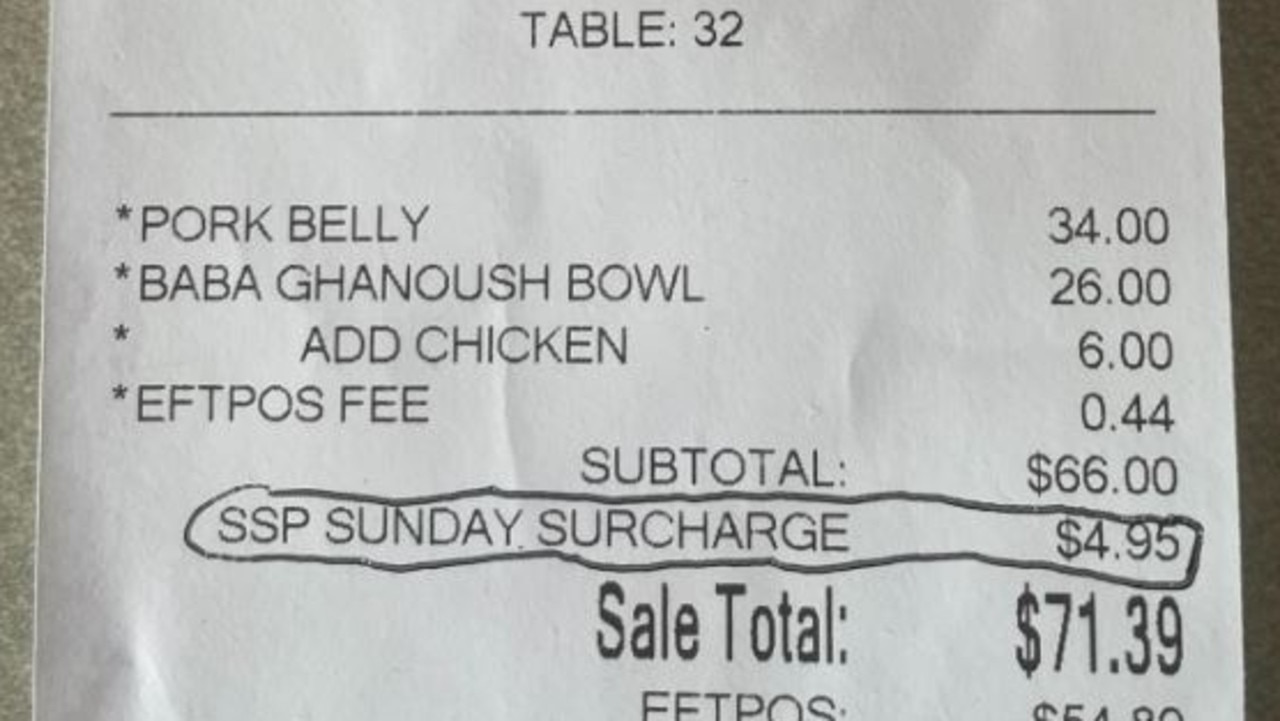 Backlash over small detail on pub’s receipt: ‘It’s bulls**t’