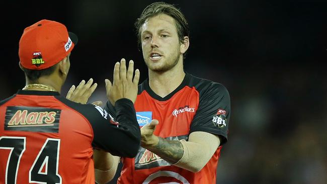 James Pattinson re-signed with the Renegades ahead of BBL10.