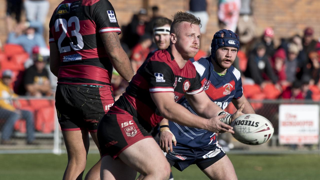 Nathan Bowering, Valleys. TRL grand final, Valleys vs Warwick Cowboys. Sunday, 8th Sep, 2019.