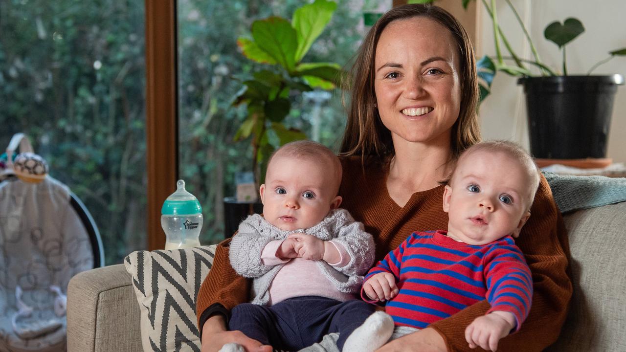 Daisy Pearce twins: AFLW star back at training for new season | Herald Sun