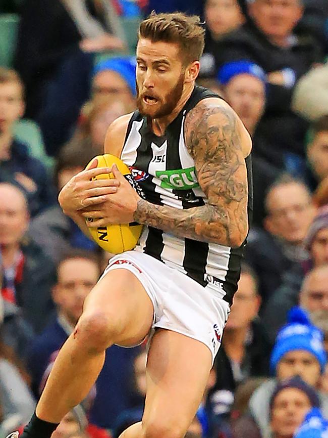 Jeremy Howe has been a trade win for the Magpies. Picture: Mark Stewart