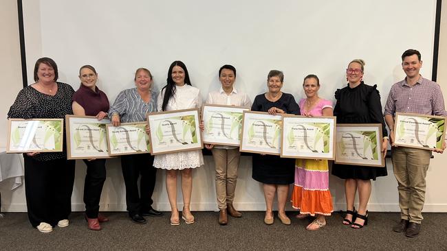 South West Hospital and Health Service staff were recognised for their efforts at the annual staff excellence awards held at the Explorers Inn, Roma last Monday night October 23, 2023. Picture: Supplied.