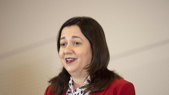 Queensland Premier Annastacia Palaszczuk in Brisbane. Picture: NCA NewsWire / Sarah Marshall