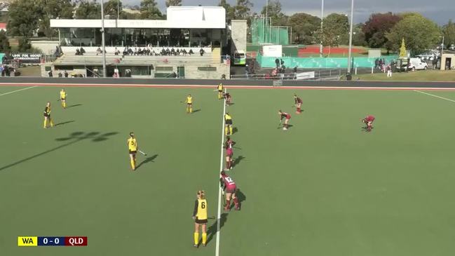 REPLAY: National Girls' Under 18's Hockey Championships - WA vs QLD