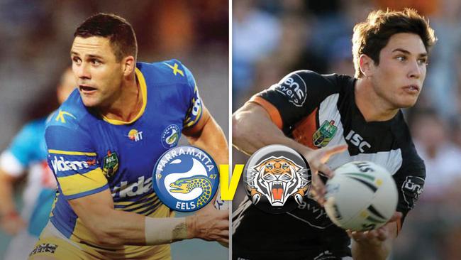 The Eels are looking for a return to winning form against the Tigers.