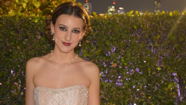 Ava Wilson at Queensland Academies Creative Industries formal.