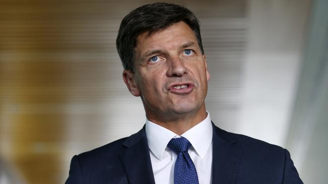 Minister for Energy and Emissions Reduction, Angus Taylor. Picture: Gary Ramage.